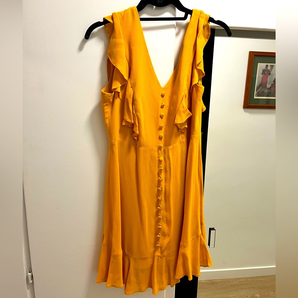 Yellow summer dress from bcbg